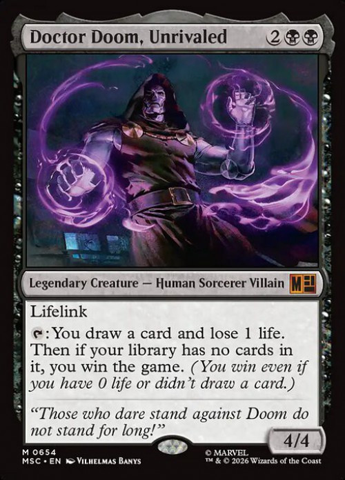 Magic The Gathering Marvel Super Heroes Commander Single Card