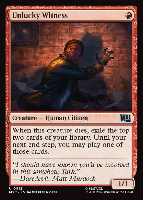 Magic The Gathering Marvel Super Heroes Commander Single Card