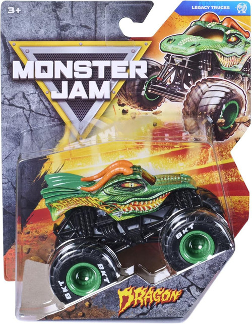 Monster Jam Legacy Trucks Series 46 Dragon Diecast Car、ToyWiz、kayou
