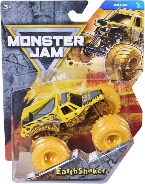 Monster Jam Childlike Series 46 Earth Shaker Diecast Car、ToyWiz、kayou