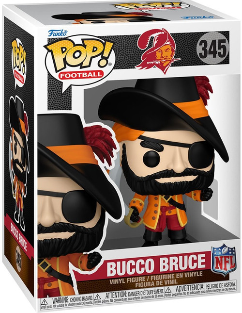 Funko NFL Tampa Bay Buccaneers POP! Football Mascots Bucco Bruce Vinyl Figure #345、ToyWiz、kayou