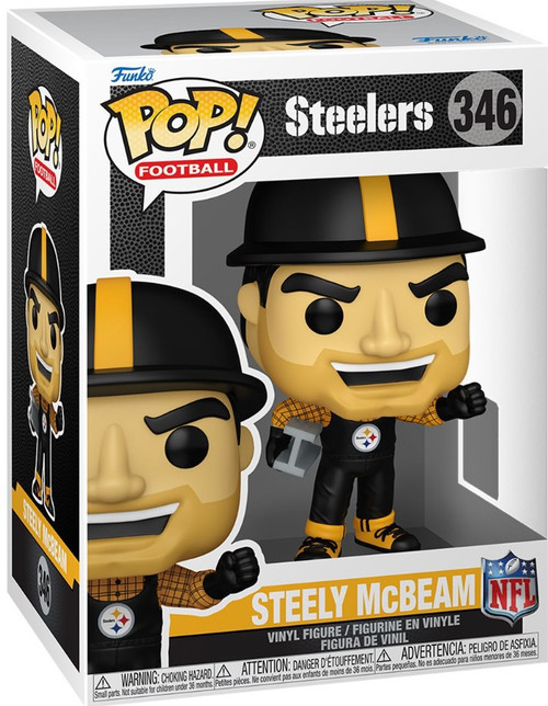 Funko Pittsburgh Steelers POP Football Mascots Steely McBeam Vinyl