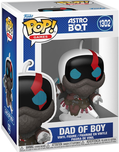 Funko Astro Bot POP! Games Dad of Boy Vinyl Figure #1302、ToyWiz、kayou