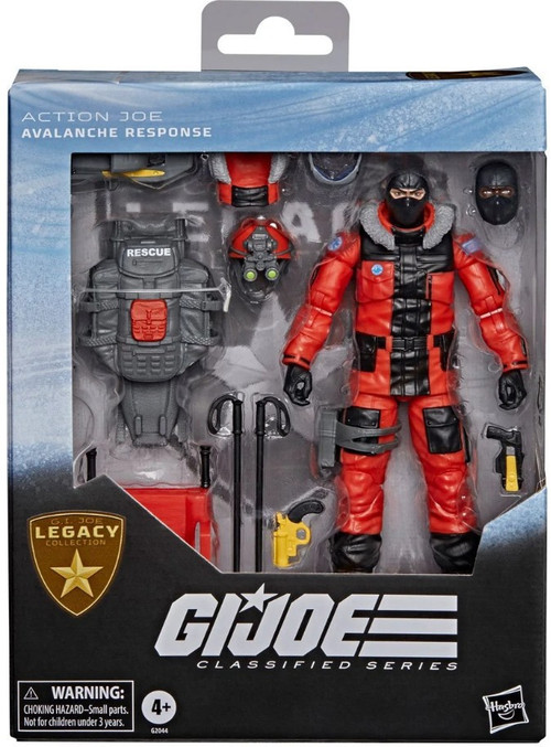 GI Joe Legacy Collection Classified Series Action Joe Avalanche Response Action Figure、ToyWiz、kayou