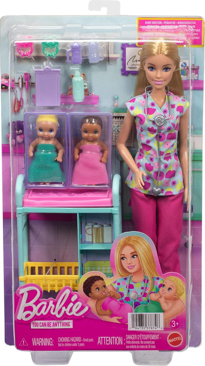 Barbie Careers Baby Doctor 13.25-Inch Doll Playset、ToyWiz、kayou