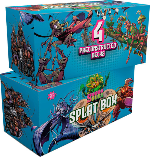 Shard Bugs Trading Card Game Splat Box Quad Chaos 4 Deck Set Shard