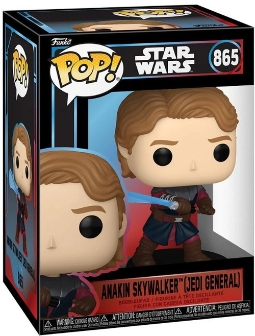 Funko Clone Wars POP! Star Wars Jedi General Anakin Vinyl Figure #865、ToyWiz、kayou