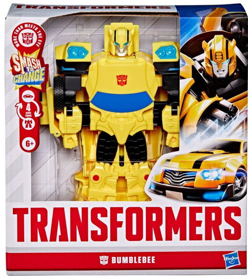 Transformers Rise of the Beasts Smash Changers Bumblebee 9 Action