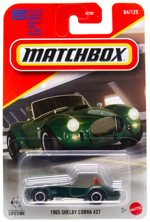 Matchbox 1965 Shelby Cobra 427 Diecast Car、ToyWiz、kayou