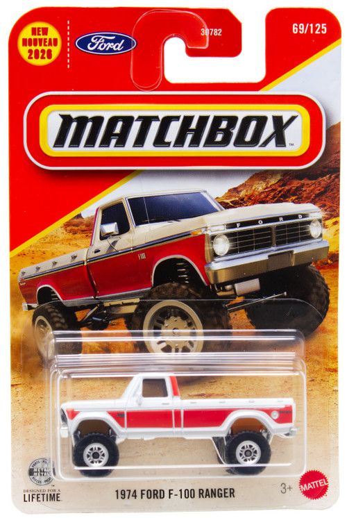 Matchbox 1974 Ford F-100 Ranger Diecast Car、ToyWiz、kayou