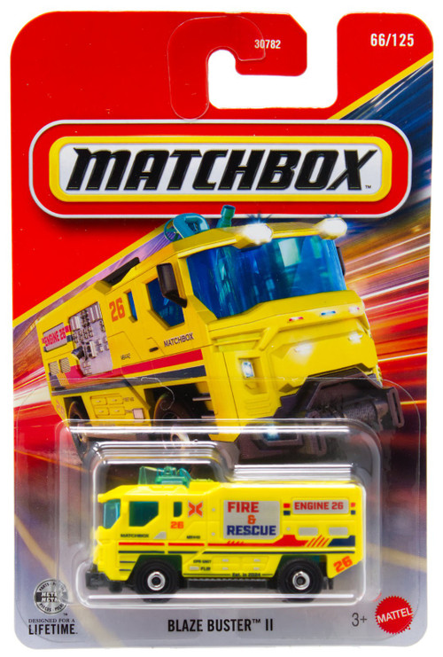 Matchbox Blaze Buster II Diecast Car、ToyWiz、kayou