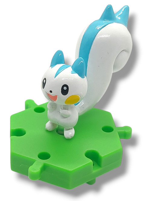 Pokemon Japanese Connecting Figures Pachirisu 1-Inch PVC FIgure Loose、ToyWiz、kayou