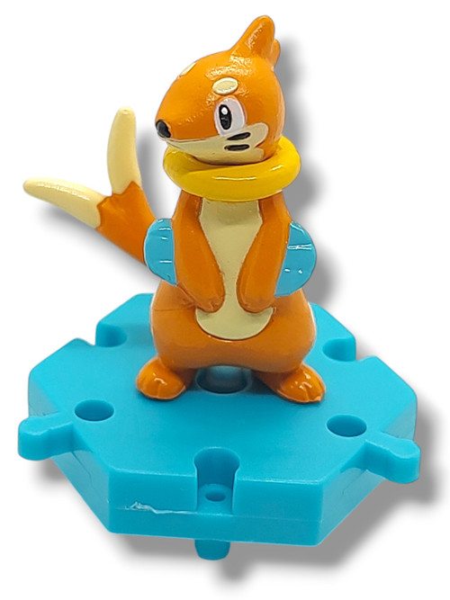 Pokemon Japanese Connecting Figures Buizel 1-Inch PVC FIgure Loose、ToyWiz、kayou