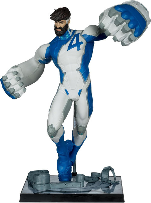 McFarlane Toys Marvel Rivals Gamerverse Mr. Fantastic Posed Figure with Scene & Comic Book、ToyWiz、kayou