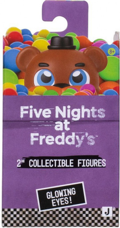 Five Nights at Freddy's Watching Cutie 2-Inch Mystery Pack 1 RANDOM Mini Figure、ToyWiz、kayou