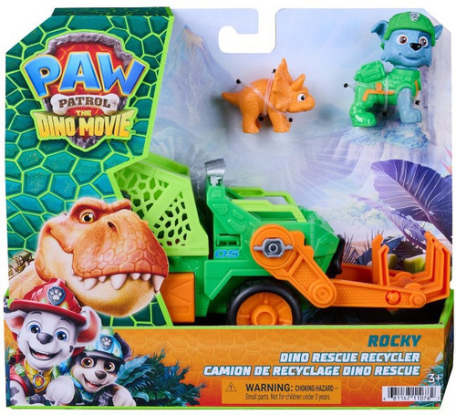 Paw Patrol The Dino Movie Rocky Dino Rescue Recycler、ToyWiz、kayou