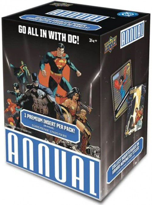 Marvel Upper Deck 2024-25 Annual Trading Card BLASTER Box 6 Packs