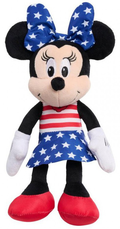 minnie mouse blue dress plush Vintage Walt Disney's Minnie Mouse Plush From Mickey's Christmas Carol Made in Korea Approximately 8