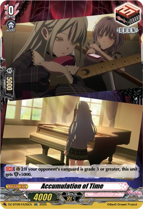 Cardfight Vanguard Trading Card Game Super Brave Detonation EXC Accumulation of Time DZ-BT09/EX35EN、ToyWiz、kayou