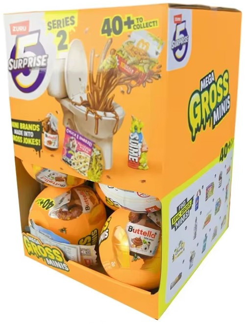 5 Surprise Mega Gross Minis Series 2 Mystery Box 8 Packs、ToyWiz、kayou