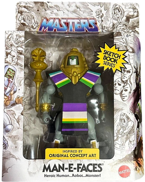Masters of the Universe Sketchbook Series Man-E-Faces Action Figure、ToyWiz、kayou