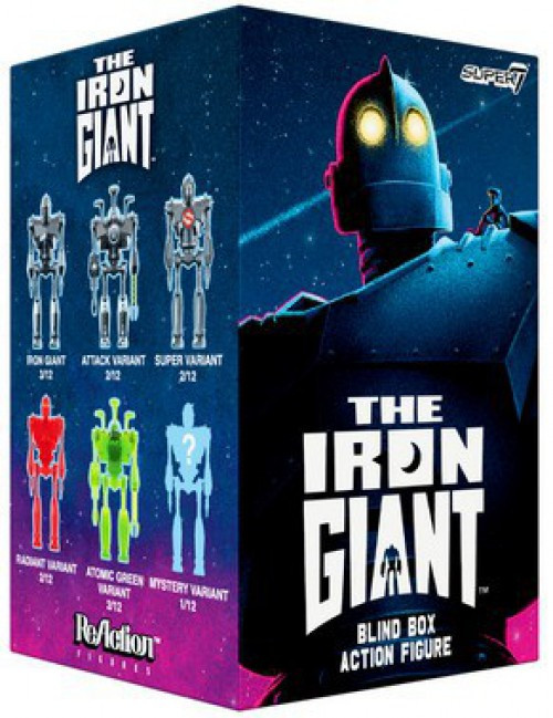 ReAction The Iron Giant Series 1 The Iron Giant 3.75-Inch Mystery Pack 1 RANDOM Pack、ToyWiz、kayou