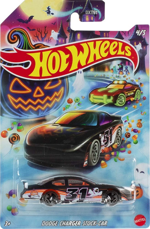 Hot Wheels 2026 Halloween Dodge Charger Stock-Car Die Cast Car、ToyWiz、kayou