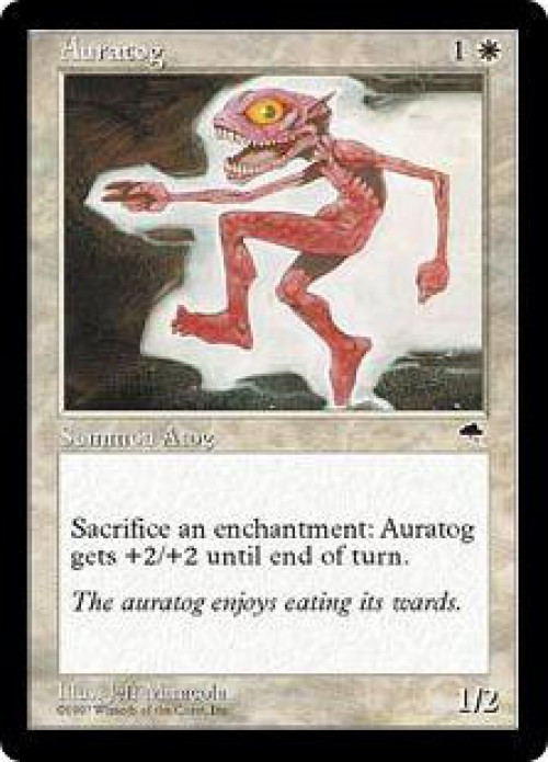 MtG Tempest Rare Auratog #6 Heavily Played、ToyWiz、kayou