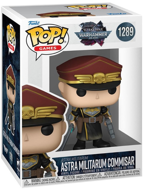 Funko Warhammer POP! Games Astra Militarum Commisar Vinyl Figure #1289、ToyWiz、kayou