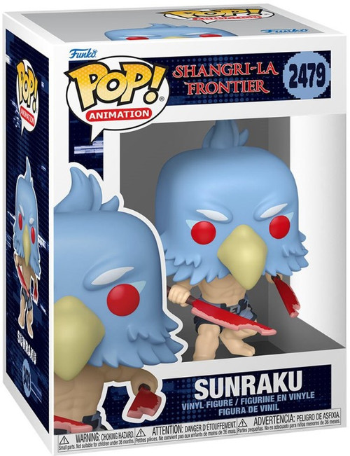 Funko Shangri-La Frontier POP! Animation Sunraku Vinyl Figure #2479 Regular Version、ToyWiz、kayou