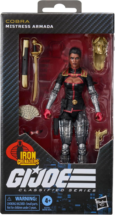 GI Joe Classified Series Mistress Armada Action Figure Iron Grenadiers (Pre-Order ships November)、ToyWiz、kayou
