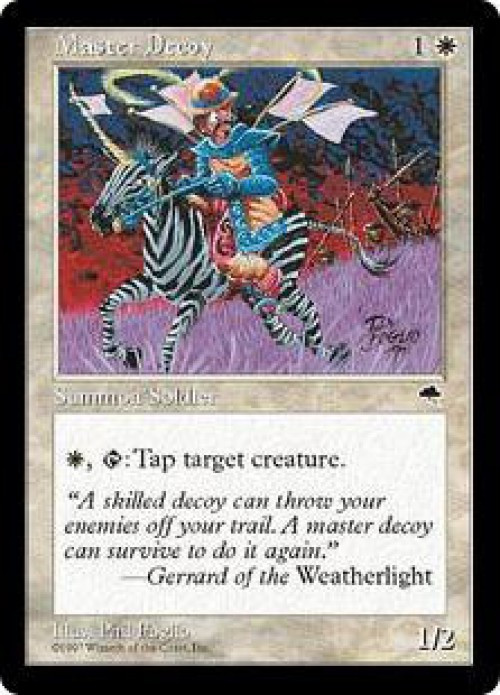 MtG Tempest Common Master Decoy #29 Lightly Played、ToyWiz、kayou
