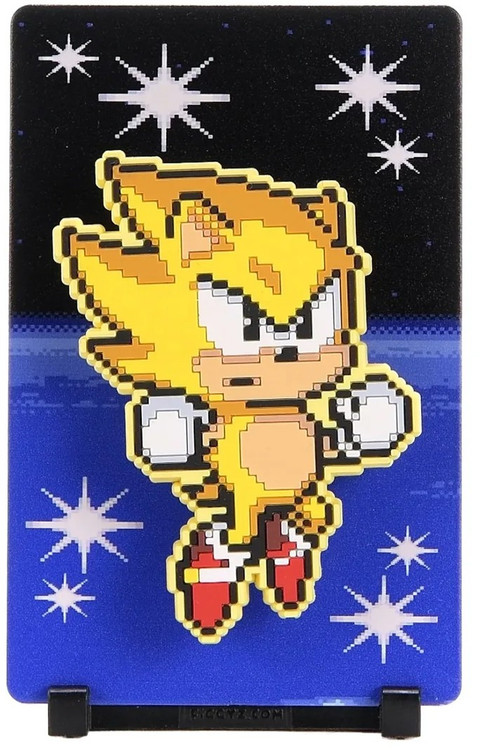 FiGGYZ Sonic the Hedgehog Super Sonic 4.5 Pop Magnet Collectible
