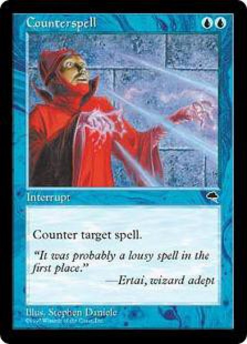 MtG Tempest Common Counterspell #57 Heavily Played、ToyWiz、kayou