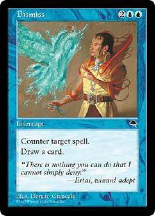 MtG Tempest Uncommon Dismiss #58 Lightly Played、ToyWiz、kayou