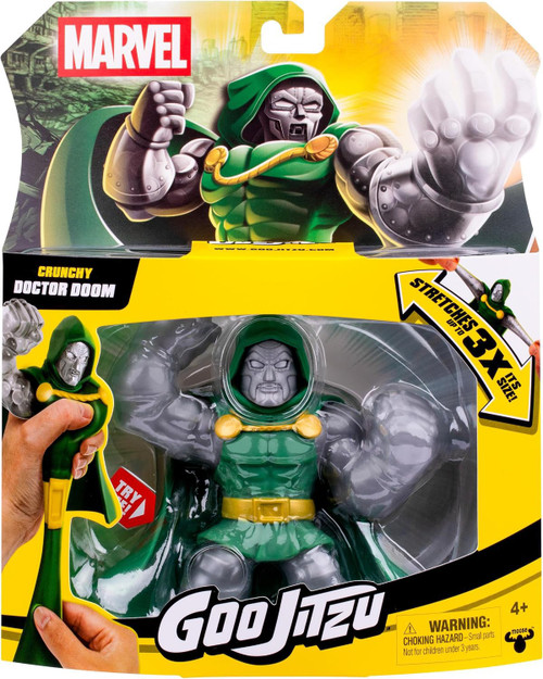 Heroes of Goo Jit Zu Marvel Avengers Crunchy Doctor Doom Action Figure、ToyWiz、kayou