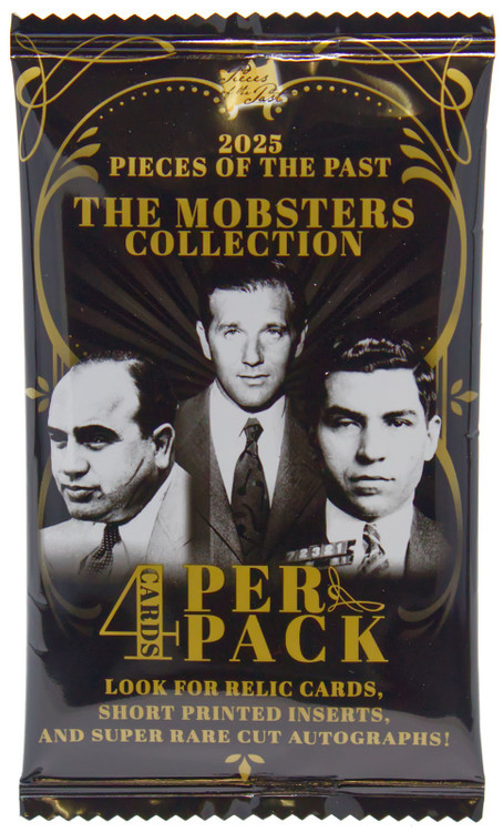 Pieces of the Past Mobsters Edition Trading Card HOBBY Pack、ToyWiz、kayou