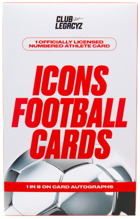 Club Legacyz 2026 Icons Football (Soccer) 3rd Edition Trading Card HOBBY Pack 1 Card、ToyWiz、kayou