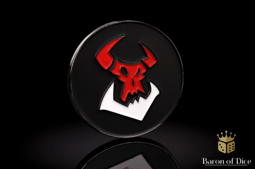 Baron Of Dice Objective Marker - Black Orc 40mm、ToyWiz、kayou