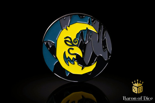 Baron Of Dice Objective Marker - Moon 40mm、ToyWiz、kayou