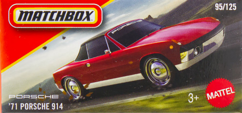 Matchbox '71 Porsche 914 Diecast Car、ToyWiz、kayou