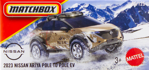 Matchbox 2023 Nissan Ariya Pole to Pole EV Diecast Car、ToyWiz、kayou