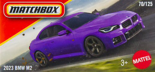 Matchbox 2023 BMW M2 Diecast Car Purple、ToyWiz、kayou