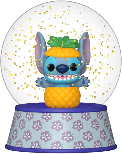 Funko Disney Lilo & Stitch Stitch in Pineapple Vinyl Collectible Glitter Globe、ToyWiz、kayou