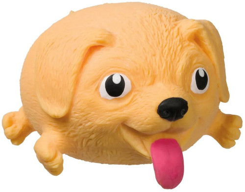 Farm Fresh Skwishy Pups Yellow Lab Squeeze Toy、ToyWiz、kayou