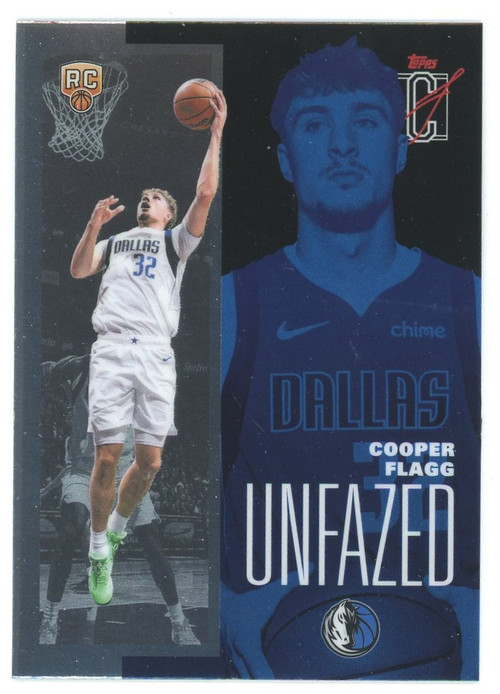 NBA 2025-26 Topps Signature Class Unfazed Cooper Flagg FAZE-11 Rookie、ToyWiz、kayou