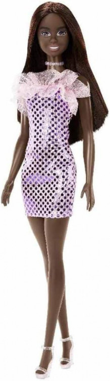 barbie purple dress Princess Doll Sparkle Mattel 2000 No 28264 trendy ruffles Gala girlies look best in