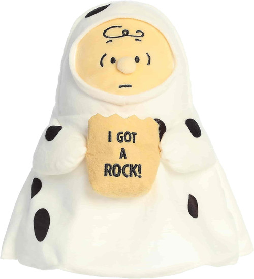 Peanuts It's The Great Pumpkin Charlie Brown 60th Anniversary Rockin' Charlie Brown 8-Inch Plush、ToyWiz、kayou