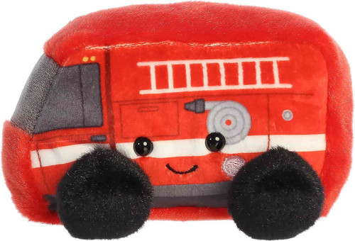 Original Palm Pals Rescue Firetruck 5-Inch Mini Bean Bag Plush、ToyWiz、kayou