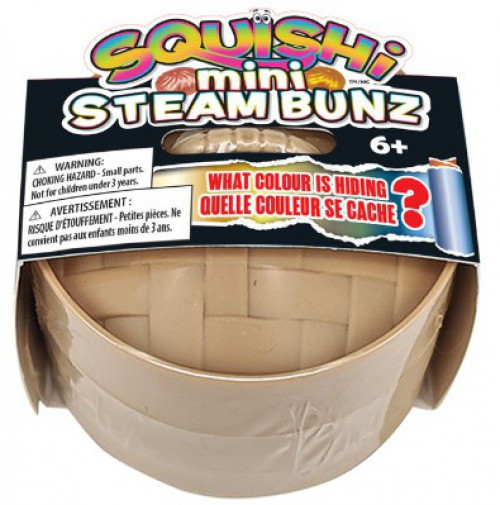 Squishi Mini Steam Bunz Dumpling Mystery Pack 1 RANDOM Super Squishy Toy、ToyWiz、kayou